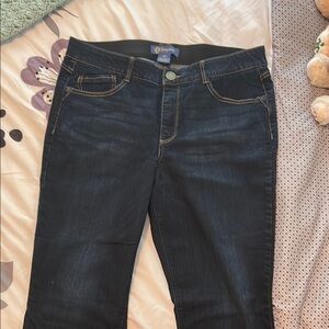 Democracy Black Boot Cut Jeans Classic Style